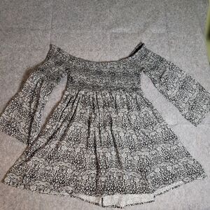 Black floral gothic Torrid Dress size 3